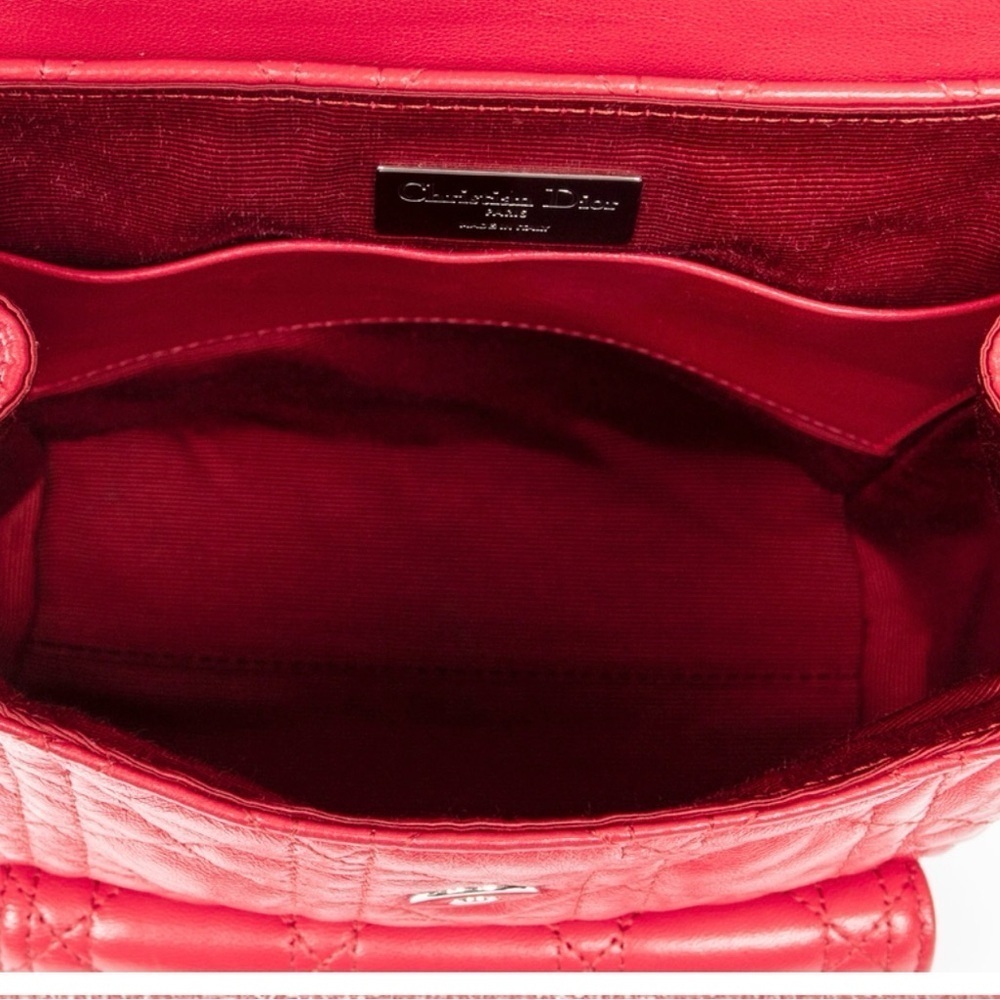 Dior Red Quilted Backpack Dior Small Stardust Backpack - Picture 8 of 9